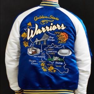NWT Starter Golden State Warriors souvenir jacket